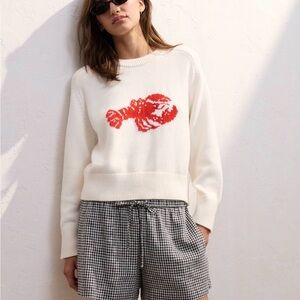 Abercrombie & Fitch Cream Knit Sweater